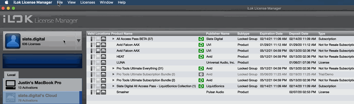 slate digital everything bundle ilok